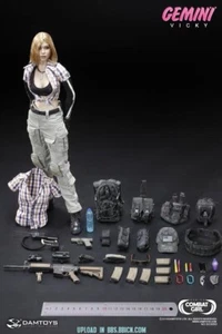Damtoys 1/6 scale Dcg002 Combat Girl Series Gemini Vicky Action Figure Toy - Picture 1 of 4