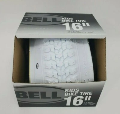 Bell Kids Bike Tire White 16" x 2.125" Replaces 1.75"- 2.125" - Image 1 of 4