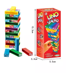 Mattel UNO Stacko Complete Game - Picture 1 of 1