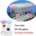 Creative Liquid Hourglass Two-color Oil  Hourglass Oil Spill Toy Slide Oil Drip