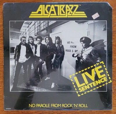 Alcatrazz Yngwie Malmsteen LIVE 1/28/84 SEALED Live Sentence No Parole Bonnet LP - Image 1 of 4