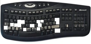 ST137 Eine Taste Ersatztaste für Tastatur Microsoft Wireless Keyboard 2000 1066 - Bild 1 von 2