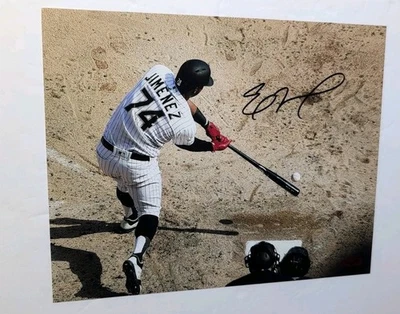 Eloy Jimenez Connect autógrafo 8x10 assinado White Sox - Imagem 1 de 2