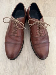 Zapatos de vestir Thursday Boot para hombre con puntera ejecutiva, cuero marrón talla 8,5 - Imagen 1 de 12