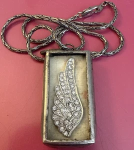 Jewel Kade Silver "Heaven Sent" With Original Wood Box And Cloth - Picture 1 of 7