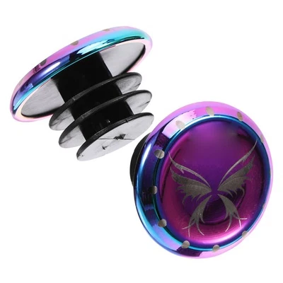  2 Pcs Lenker Stopfen Mountainbike.lenker Endstopfen Fahrradzubehör - Bild 1 von 4