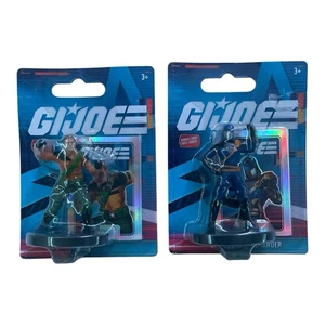 G.I. Joe Mini Figure Set w/Cards– Hasbro x Just Play– Duke+Cobra Commander NEW - Picture 1 of 4