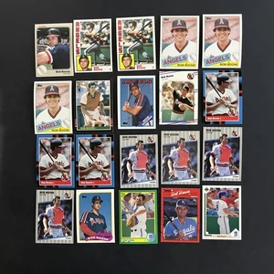 Bob Boone Vintage Lot 20 California Angels -20 Jahre in MLB CA6 - Bild 1 von 2