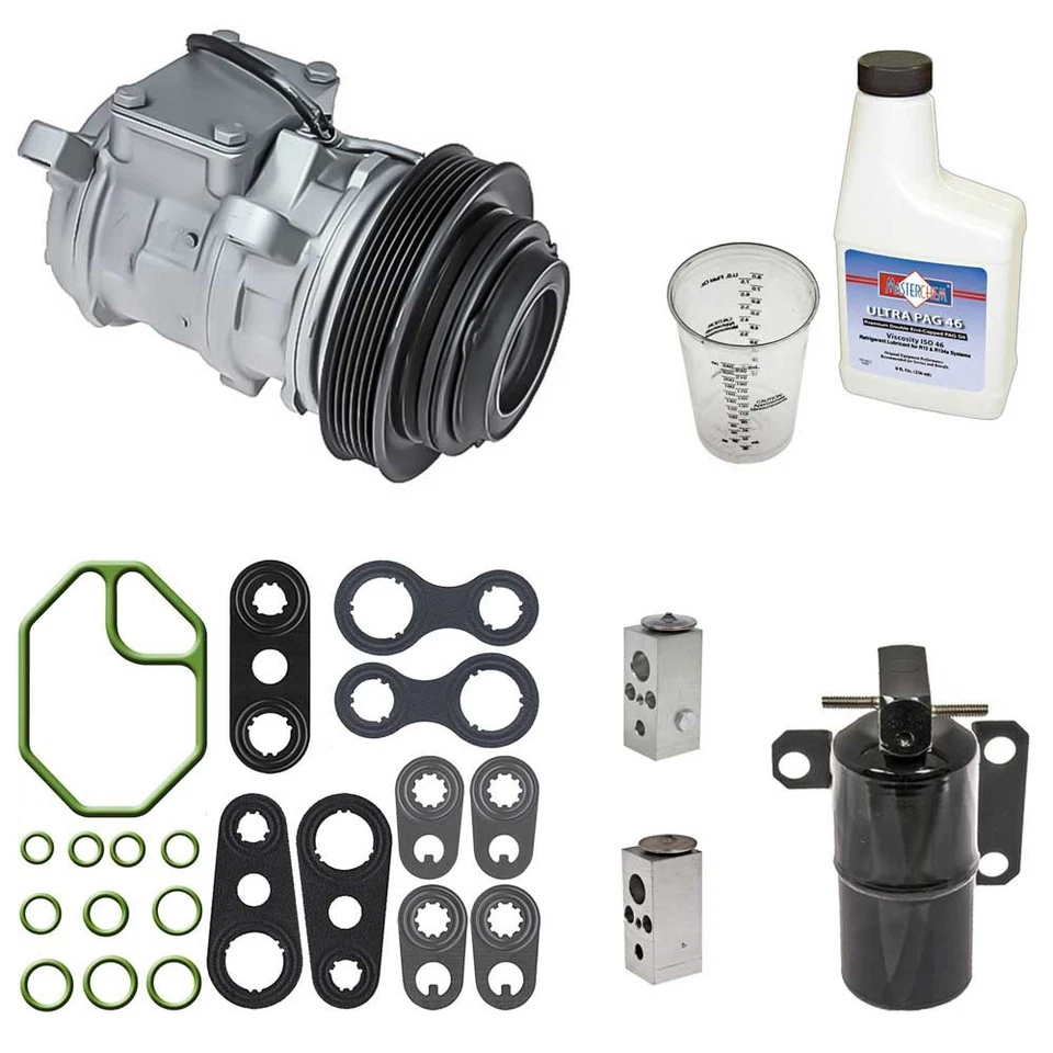 Compresor de aire acondicionado para Dodge Grand Caravan Omega con kit de reparación de aire acondicionado CSW Foto 1 de 1