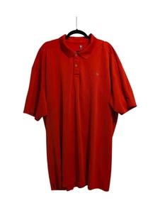 Polo da golf uomo Callaway rossa 3XL Opti Dri manica corta maglietta da golf atletica - Foto 1 di 8