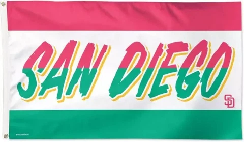 San Diego Padres Flag Large 3x5 Banner Logo Baseball MLB  FREE SHIPPING Cover