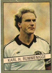 CALCIO FLASH '83 KARL H. RUMMENIGGE con velina da bustina RARA - Picture 1 of 1