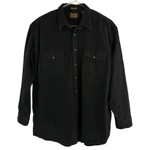St Johns Bay Chamois cloth Shirt men’s XXLT long sleeve western gorpcore cowboy - Picture 1 of 12