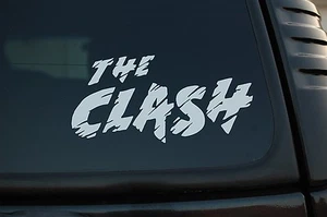 Calcomanía de vinilo The Clash pegatina ventana de coche punk rock elige de 6"" a 24"" (V441) - Imagen 1 de 1