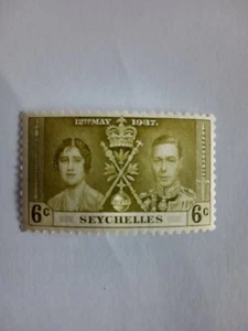 Britisches Commonwealth King George VI 1937 Krönung - Bild 1 von 1