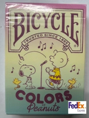 Bicycle Colors of Peanuts Snoopy Playing Cards From Japan - Image 1 of 4