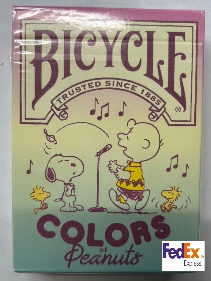 Bicycle Colors of Peanuts Snoopy Playing Cards / Trump / Rare