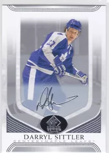 2020/21 SP SIGNATURE EDITION..DARRYL SITTLER..SILVER SCRIPT..SP..MAPLE LEAFS - Picture 1 of 1