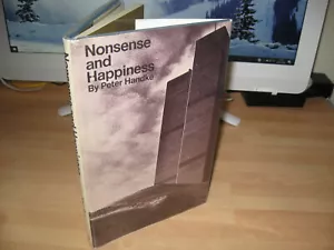 Peter Handke Nonsense & Happiness 1976 US 1st Nobel Prize Literature winner poem - Foto 1 di 8