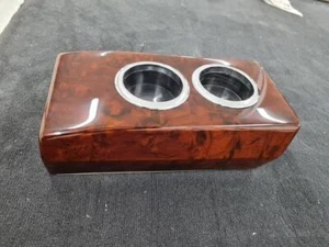Center Console Cup Holder For R107 280SL 300SL 450SL 500SL Walnut Color - Foto 1 di 7