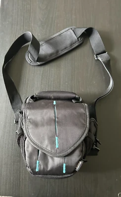 Hama  Caddy Top Loading Camera Case SLR or Bridge Camera Bag Black, Blue - Image 1 of 4