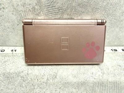 ¡VINTAGE! Nintendo DS Lite Nintendo Dogs Best Friend Edition Rosa con Cargador Foto 1 de 4