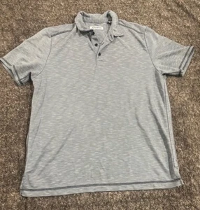 Tommy Bahama Size Large Tencel Shortsleeve Golf Polo - Picture 1 of 6