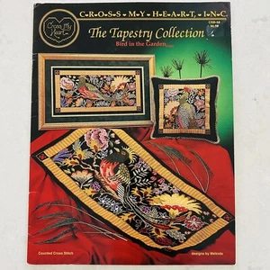 Cross My Heart Tapestry Collection BIRD IN THE GARDEN Counted Cross Stitch 1994 - Picture 1 of 4