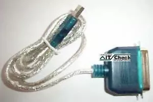 Drucker Kabel USB nach Centronics Parallel ca. 1,2m #10302 - Bild 1 von 1