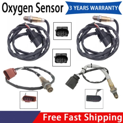 Juego de 4 sensores de oxígeno aguas arriba+aguas abajo para Volkswagen Touareg 2004-2006 3,2 L V6 Foto 1 de 4