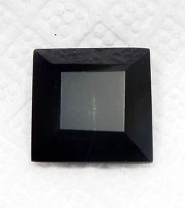 Natural EGL Certified Square Shape Black Spinel Loose Gemstones 6.20 Cts - Picture 1 of 6