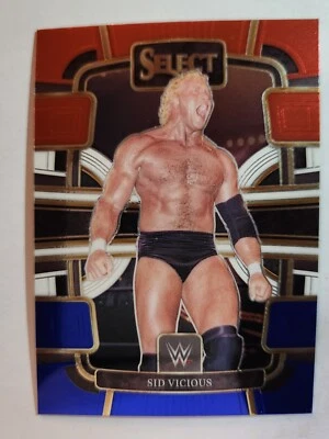2024 Panini Select WWE - CONCOURSE RED & BLUE #35 SID VICIOUS - Image 1 of 2
