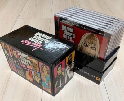 Grand Theft Auto:Vice City Official Sound Track Box Set GTA:VC CD Rockstar Games - Image 1 of 4