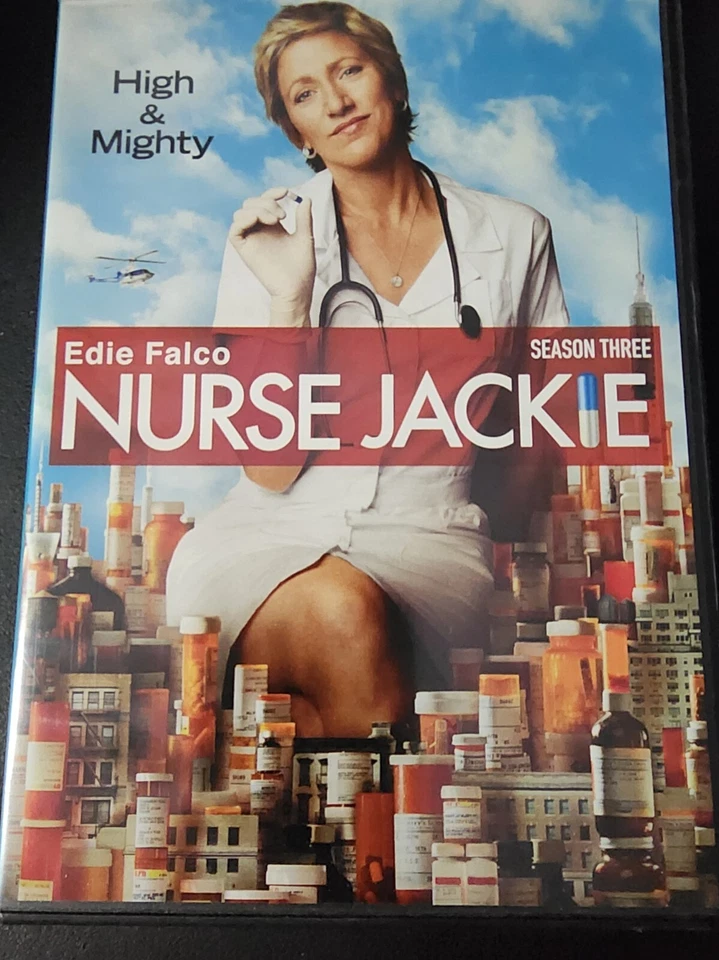 Nurse Jackie Season 3 DVD 3 Discs Drama Funny TV Series  Foto 1 de 1