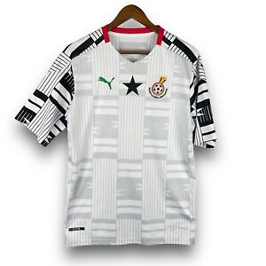 Puma Ghana Black White Soccer Jersey Size XXL 2021 Home