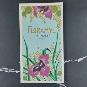 Carte Parfumée De 1974- Floramye L.T.Piver Paris