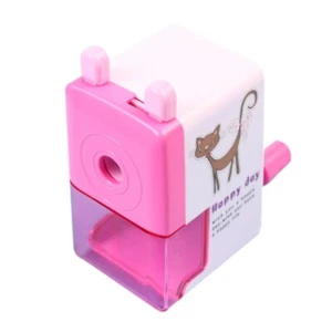 Cute Cartoon Manual Pencil Sharpener Portable Fun Animal Pencil Sharpener School - Afbeelding 1 van 8