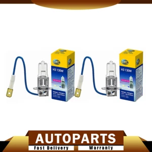Para 2x Hella H3 130W Conducción/Bombilla antiniebla H3 halógena transparente 130 vatios se adapta - Imagen 1 de 5