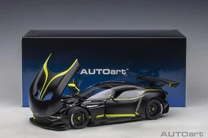 AUTOart 1/18 Aston Martin Vulcan Matt Black / Lime Green Stripes from JP 13626 - Picture 1 of 9