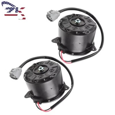 2* Motor ventilador refrigeración radiador apto para Toyota Highlander 2006-2007, Lexus 16363-20400 Foto 1 de 4