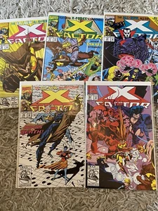 X-FACTOR #76 77 78 79 80 X-Men Lot Run Of 5 Marvel Bundle 1992 VF/NM - Picture 1 of 1