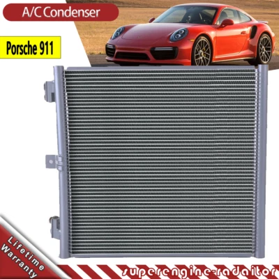AC Condenser For Porsche 718 Boxster Cayman 2017-22, 718 Spyder 20-22, 911 Model - Image 1 of 4