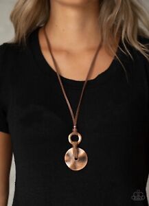 Nautical Nomad Copper Necklace Paparazzi One Of A Kind BNWTs Leather Necklace 🔥