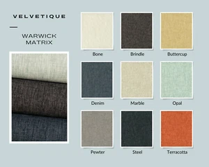 Fabric - Warwick Matrix (Plain) | Sold by meter | Commercial Domestic Upholstery - Picture 1 of 11