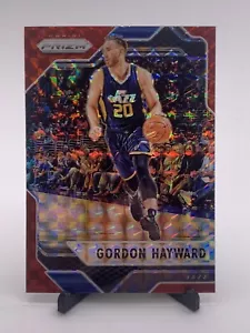 2016-17 Panini Prizm Mosaico Rojo Gordon Hayward #35 Utah Jazz - Imagen 1 de 6