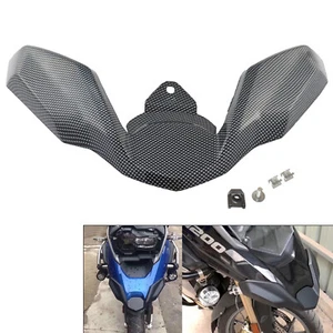 Front Wheel Fender Beak Extension Cover Carbon For BMW R1200GS R1250GS 2017-2020 - Picture 1 of 7