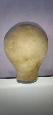 Ancienne marotte tête à chapeaux mannequin présentoir taille 54 - Photo 1/4