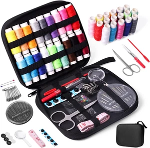 Sewing Kit with Case Portable Sewing Supplies for Home Traveler, Adults, Beginne - Picture 1 of 12