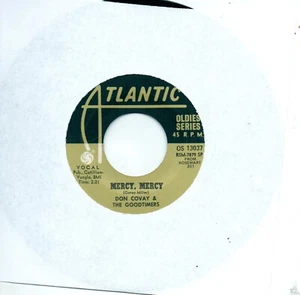 DON COVAY & GOODTIMERS - MERCY, MERCY / SEESAW              (M-) - Picture 1 of 1