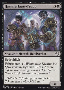 MTG Kaladesh #091 Hammerfaust Trupp - Common NM - Bild 1 von 1